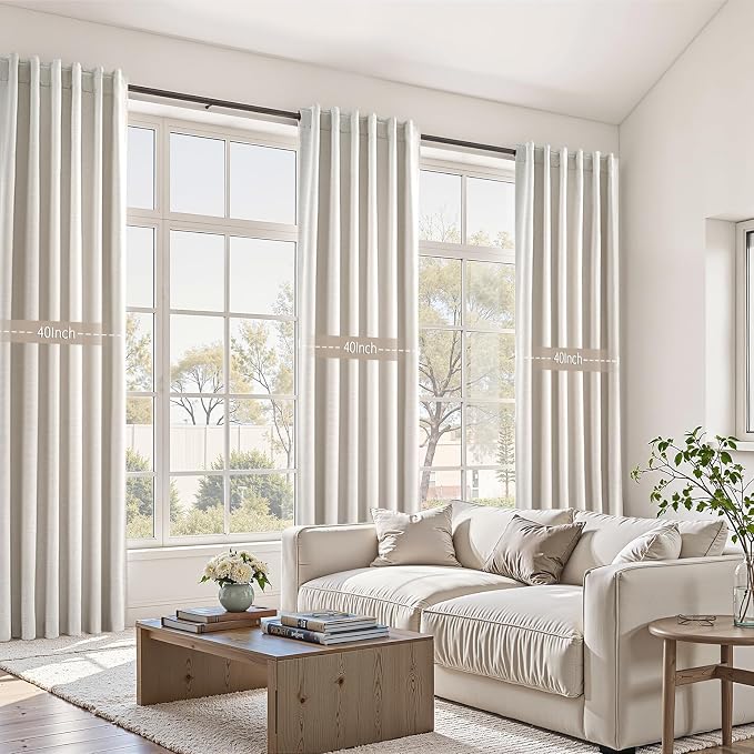 Topfinel 100% Blackout Curtains 90 Inches Long - Image 4