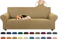 KEKUOU Stretch Sofa Cover Slipcover ，Couch Covers by KEKUOU
