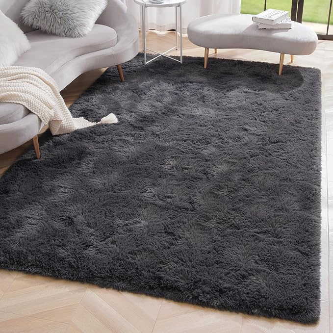 Amearea Premium Soft Area Rug 4x5.3 Feet, Fluffy Carpet - Image 6