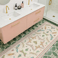 Hazo Haus Boho Bathroom Runners by HazoHaus