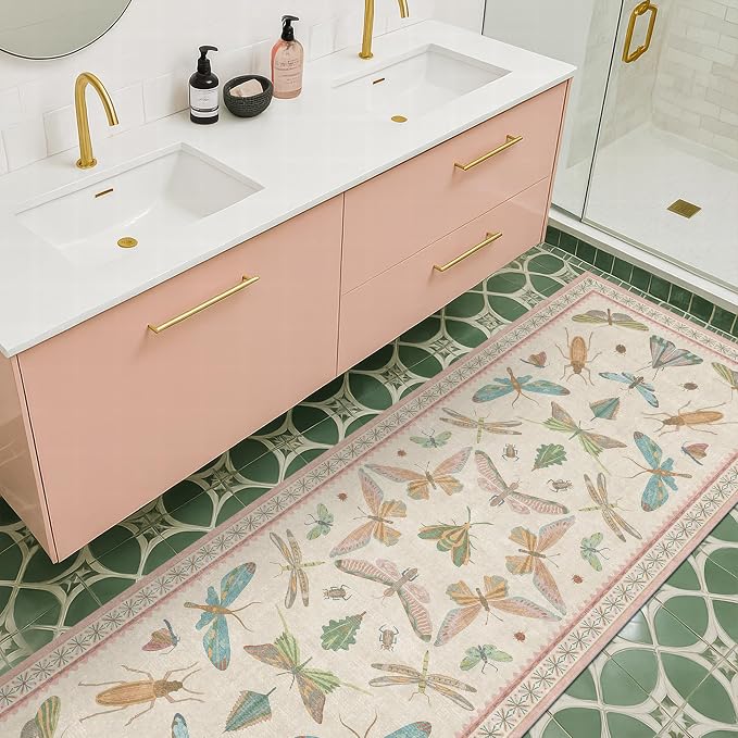 Hazo Haus Boho Bathroom Runners by HazoHaus