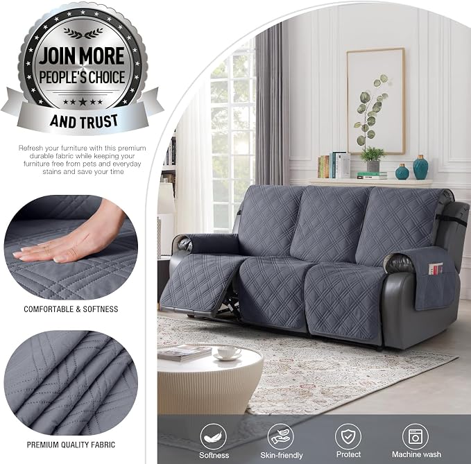 TAOCOCO Waterproof Recliner Sofa Cover Couch Cover - Image 2