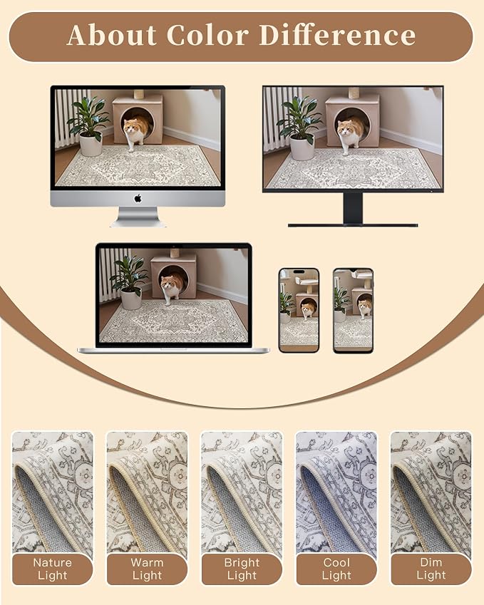 Madane Washable Runner Rug - Image 9