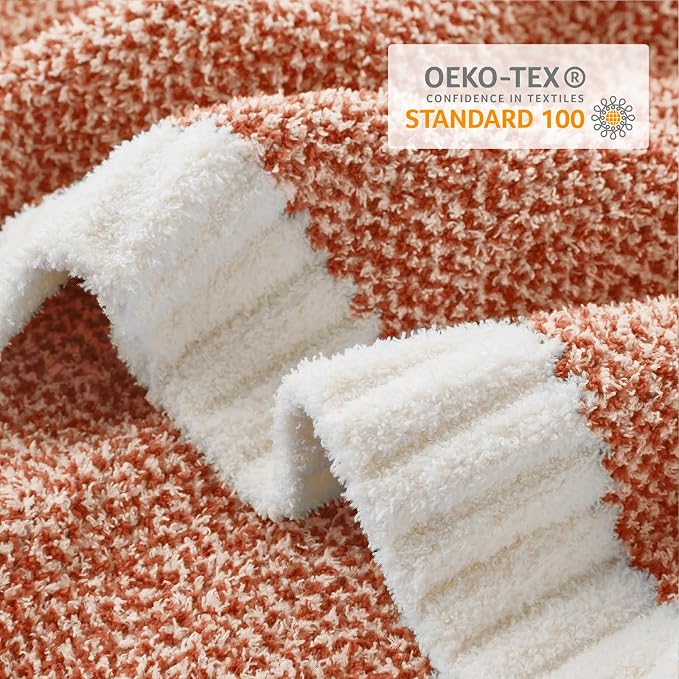 Snuggle Sac Orange Throw Blanket - Image 5