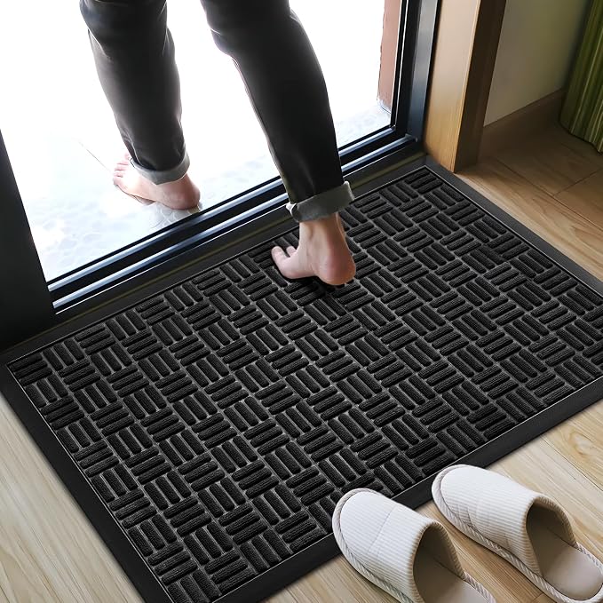 Mibao Front Door Mat, Heavy Duty Durable Welcome Mat - Image 5