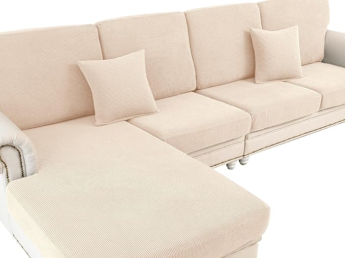 Couch Cushion Covers Seat Cushion Cover Stretch Couch Cover Separate Sectional by LA+MEACK