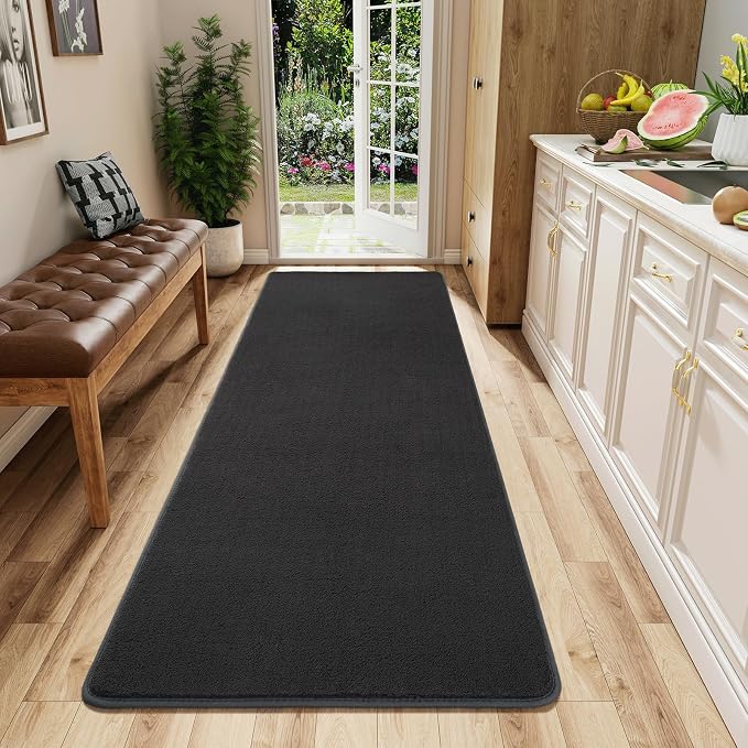 AROGAN Shag Runner Rug for Hallways, 2x6 Feet Washable Rugs by AROGANAREARUG