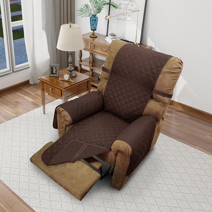 Recliner Chair Covers Reversible Sofa Cover Couch Cover by LuxshareHome