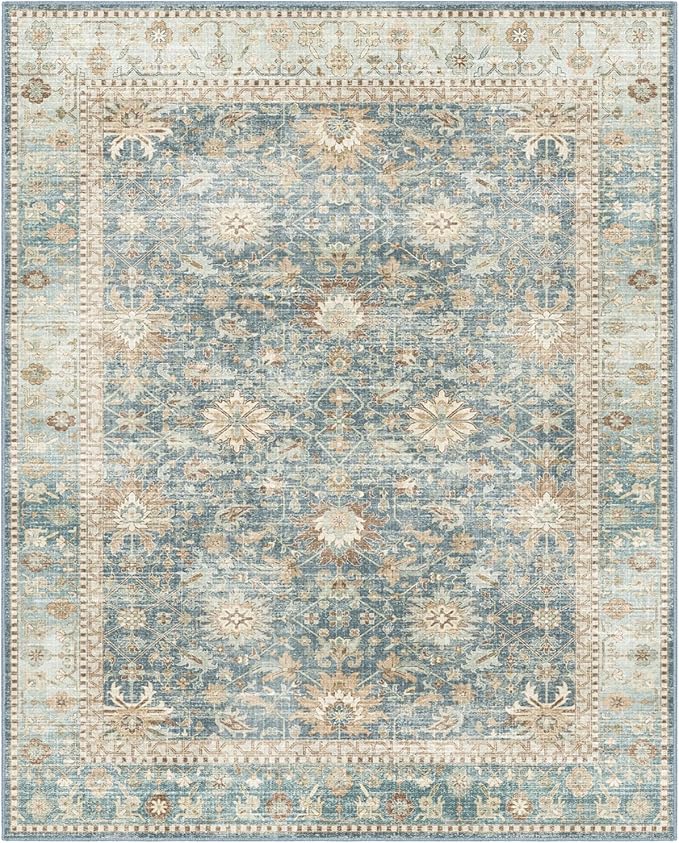 8x10 Vintage Living Room Area Rug by PhonzenuoCarpet