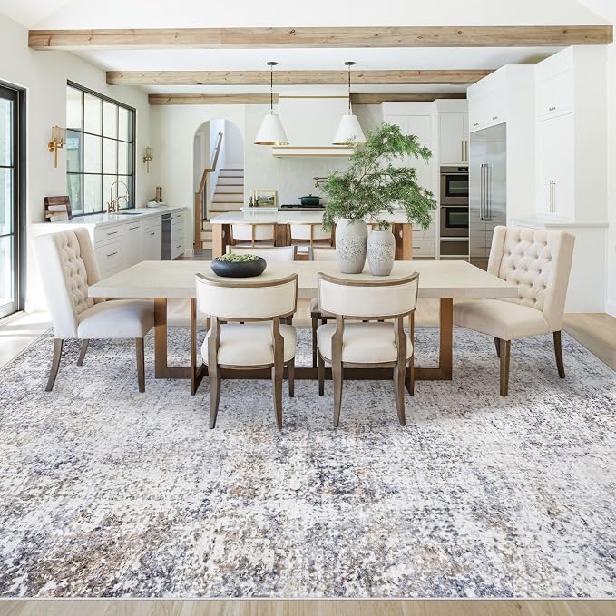 XLUEZ 8x10 Area Rugs for Living Room, Washable Modern Abstract Large Area Rug - Image 5