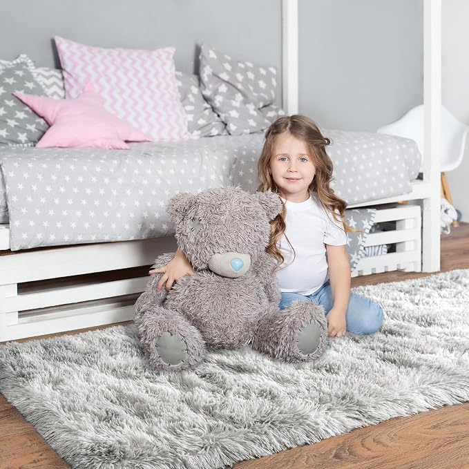 Pionblank Fluffy Runner Rugs for Bedroom 2x6, Modern Shaggy Area Rug for - Image 3