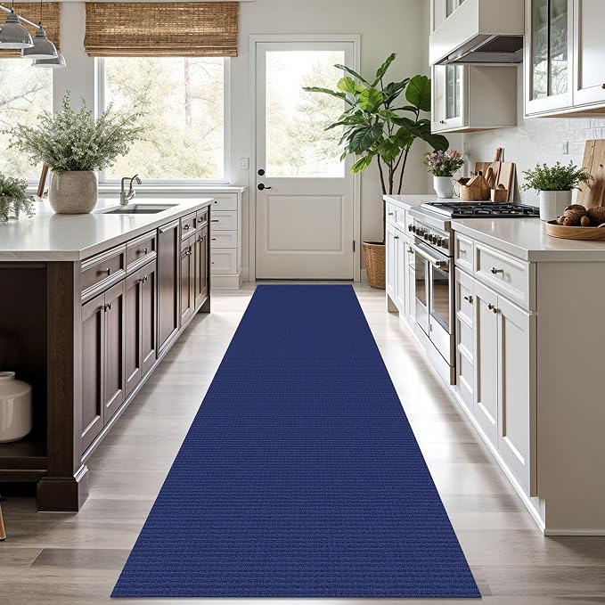 KOZYFLY Runners for Hallways 2.6x10 ft Washable Kitchen Runner Non Slip Rubber - Image 2