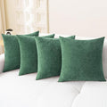 CaliTime Christmas Throw Pillow Covers Decorative 18 X 18 Inches Pack of 4 Cozy by CaliTime