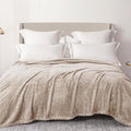 Exclusivo Mezcla Plush Fuzzy Fleece Bed Blanket King Size, Super Soft, Fluffy by ExclusivoMezcla