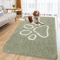 Smiry Dog Door Mat for Muddy Paws, Absorbent Dirt Trapper Non Slip Quick Dry by Smiry