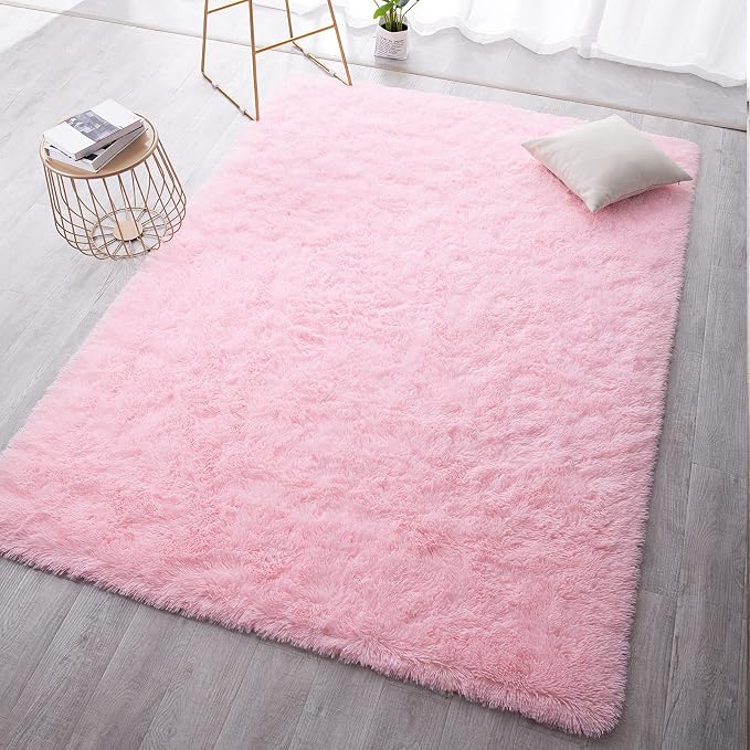 TWINNIS Super Soft Shaggy Rugs Fluffy Carpets, 5x8 Feet, Indoor Modern Plush - Image 5