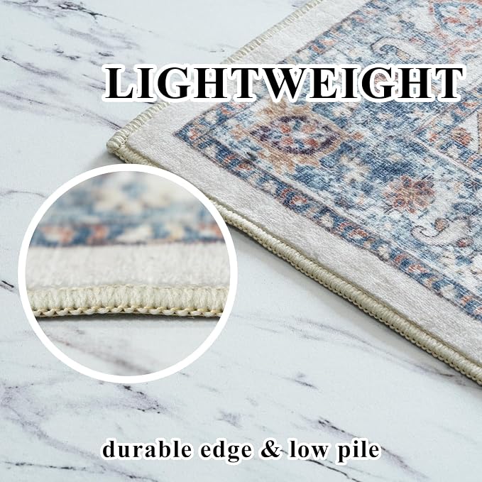 Washable 3x4 Entryway Area Rugs: Farmhouse Non-Slip kitchen Sink Floor Mats - Image 6