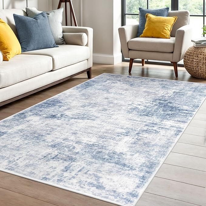 IOHOUZE Abstract Area Rug 4x6 Ft Washable Rugs by iOhouze