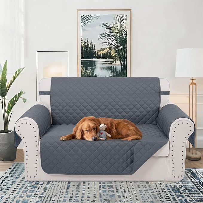 Reversible Loveseat Sofa Covers Couch Cover Furniture Protector - Image 2