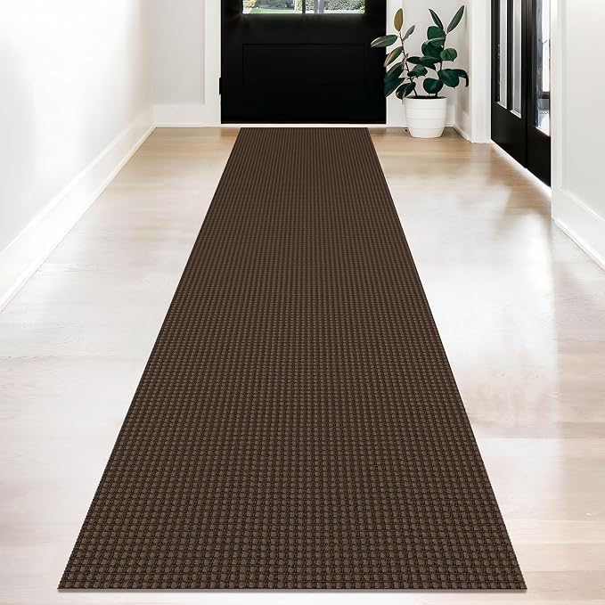 KOZYFLY Long Runners for Hallways 2x12 ft Washable Kitchen Runner Non Slip by KOZYFLY