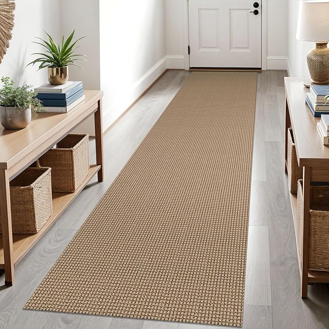 KOZYFLY Boho Runners for Hallways 2.6x10 ft Washable Kitchen Runner Non Slip by KOZYFLY