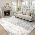 6x9 Area Rugs Washable Rug: Anti-Skid Abstract Modern Living Room Rug Soft Thin by Crority