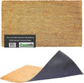 Ecomills Coco Coir Doormat, 24 x 36 in, Vinyl Backing by Ecomills