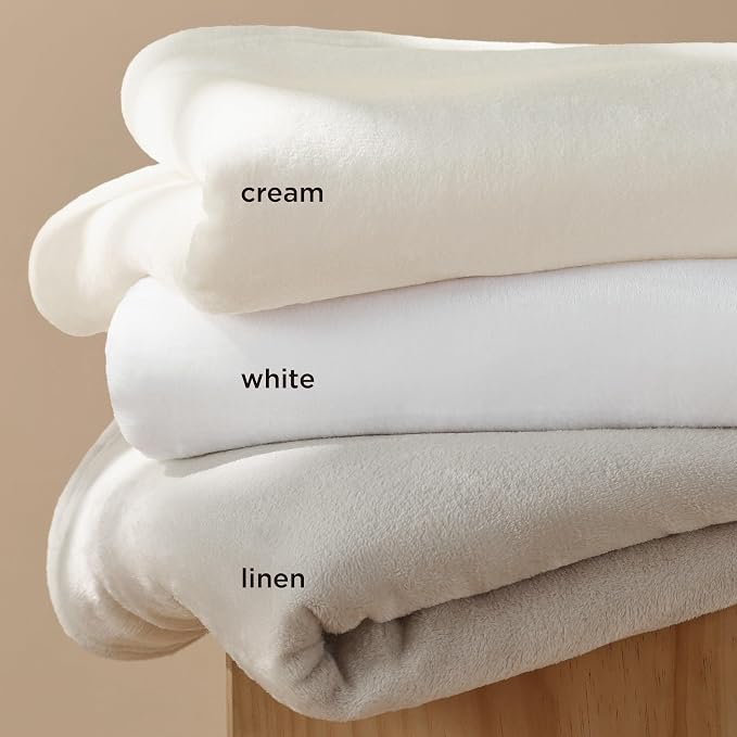 Bedsure GentleSoft Fleece Blanket California King Size Linen - Image 5