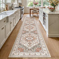 Yamaziot Washable Runner Rug, 2x10 Non-Slip Boho Vintage Hallway Rug Runner by Yamaziot