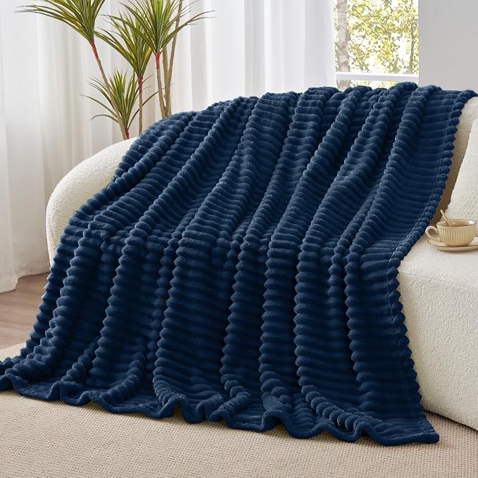 BEDELITE Twin Blanket for Couch & Bed, 300GSM Soft & Warm Fleece Blanket - Image 8