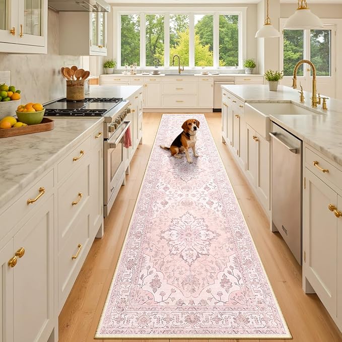 Area Rugs 3'x10' Runner Rug Non Slip Washable by RELEANY