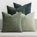 MIULEE Pack of 4 Couch Throw Pillow Covers 16x16 Inch Green Forest Soft by MIULEE