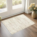 UERMEI 2x3 Entryway Area Rug: Washable Neutral Modern Abstract Small Rug by UERMEI