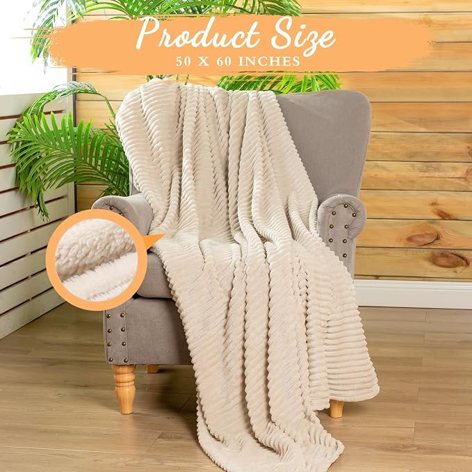Buryeah 12 Pcs Flannel Throw Blanket Bulk 50 x 60 in Sleepover Blanket Outdoor - Image 3