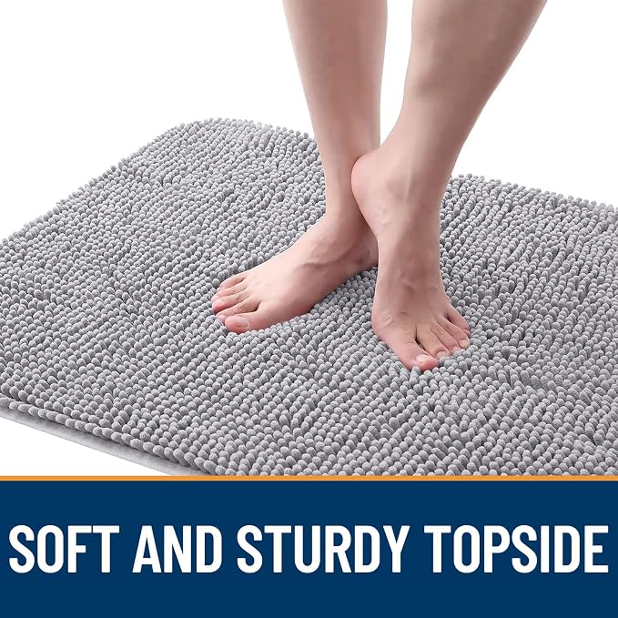 OLANLY Dog Door Mat for Muddy Paws 35x24, Absorbs Moisture and Dirt, Absorbent - Image 4