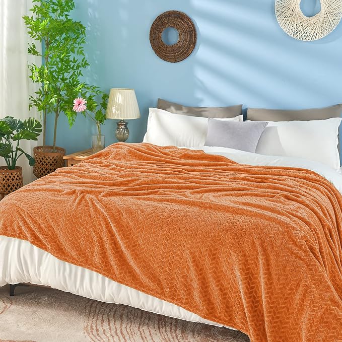 inhand Fall Throw Blanket, Super Soft Fuzzy Blanket - Image 5