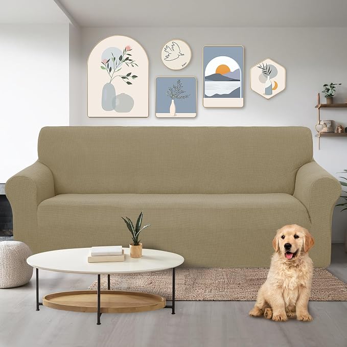 U-NICE HOME Stretch Couch Cover Sofa Cover Sofa Slipcover Furniture Protector - Image 2