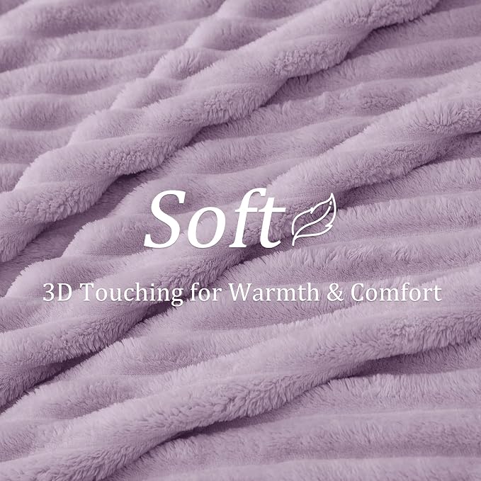 BEDELITE Twin Blanket for Couch & Bed, 300GSM Soft & Warm Fleece Blanket - Image 4