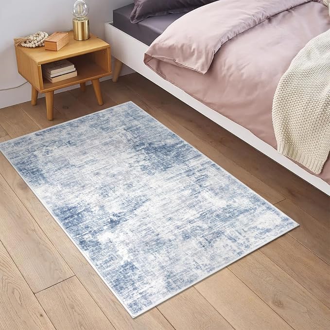 IOHOUZE Small Abstract Area Rug 2x3 Ft Entryway Rugs Washable Door Mat Indoor - Image 2
