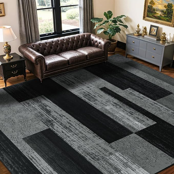 LIANLAM 8x10 Washable Area Rugs by LIANLAM
