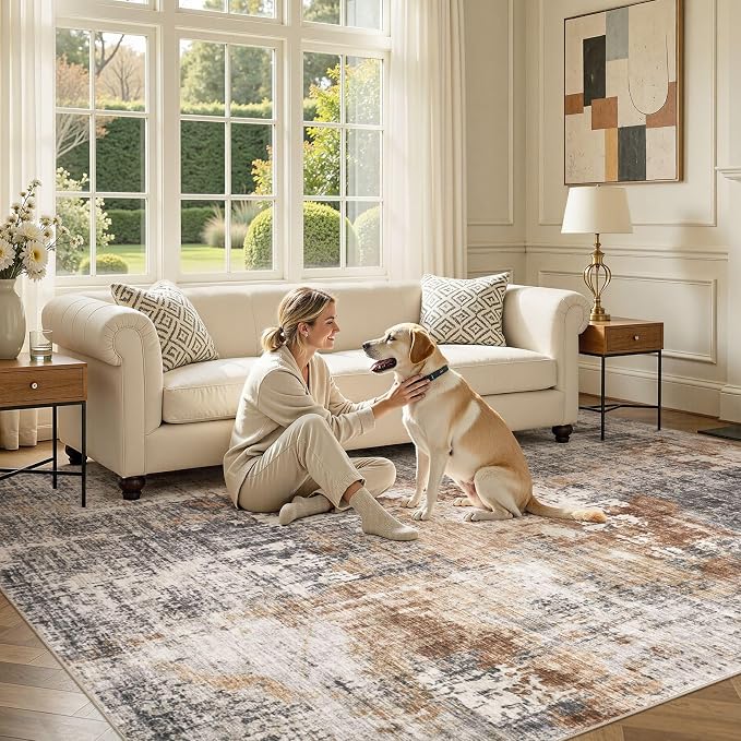 DMOYEST Area Rug Living Room Rugs - Image 4