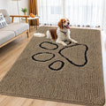 Smiry Dog Door Mat for Muddy Paws, Absorbent Dirt Trapper Non Slip Quick Dry by Smiry