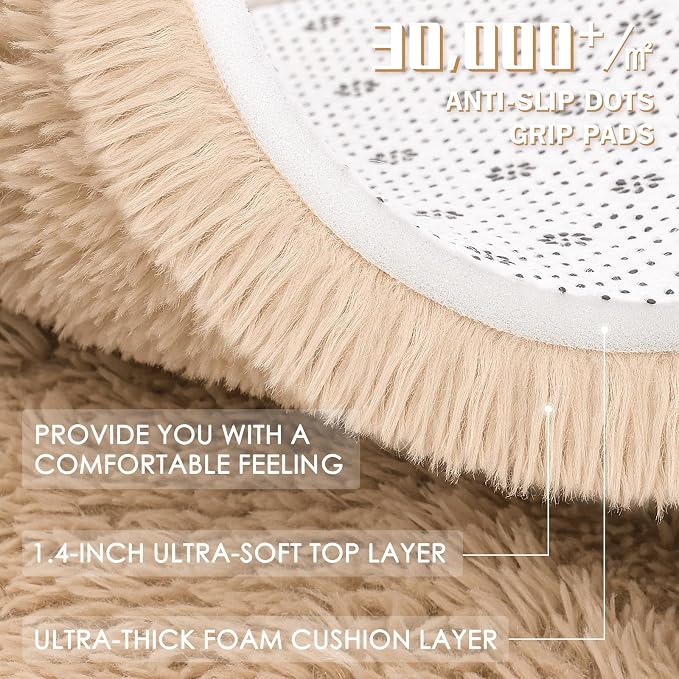OLANLY 9x11 Machine Washable Large Area Rugs - Image 8