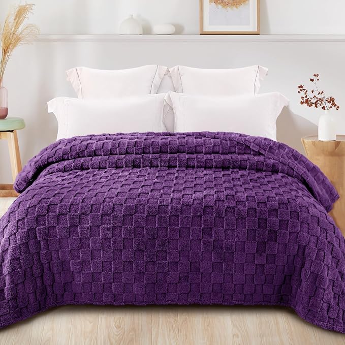 Exclusivo Mezcla Twin Size Flannel Fleece Blanket, Super Soft and Warm - Image 3