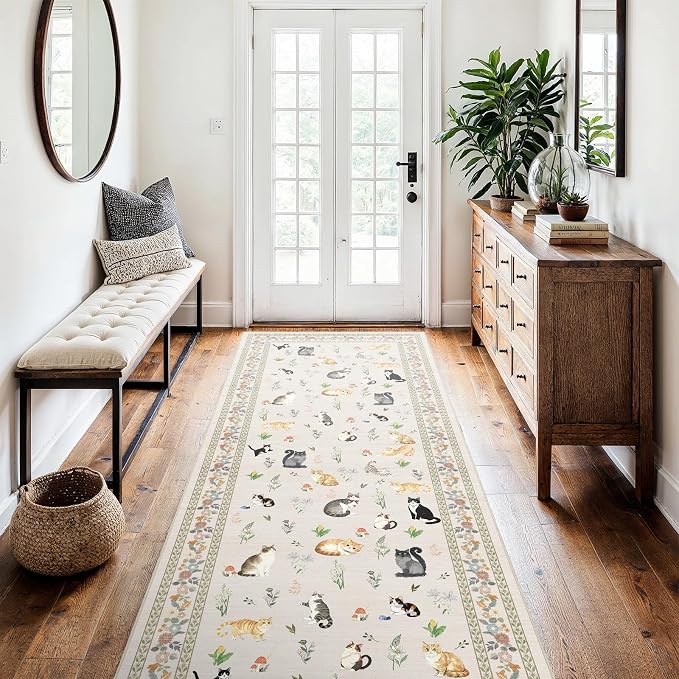 3x7 Washable Kitchen Runner Rug - Image 5