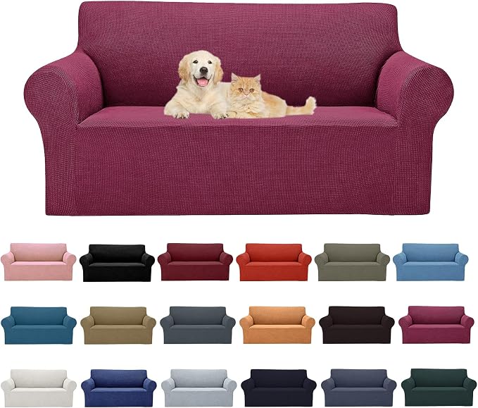 Cupuamon 2026 New Stretch Loveseat Sofa Slipcovers Couch Cover by Cupuamon