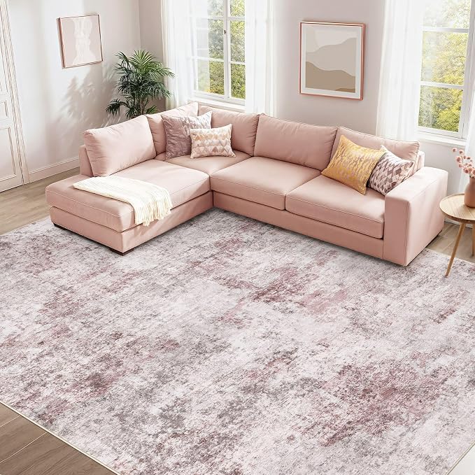 UERMEI 9x12 Area Rug Living Room Rugs - Image 5