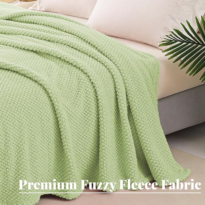 Whale Flotilla Extra Large Fuzzy Fleece Throw Blanket - Image 2