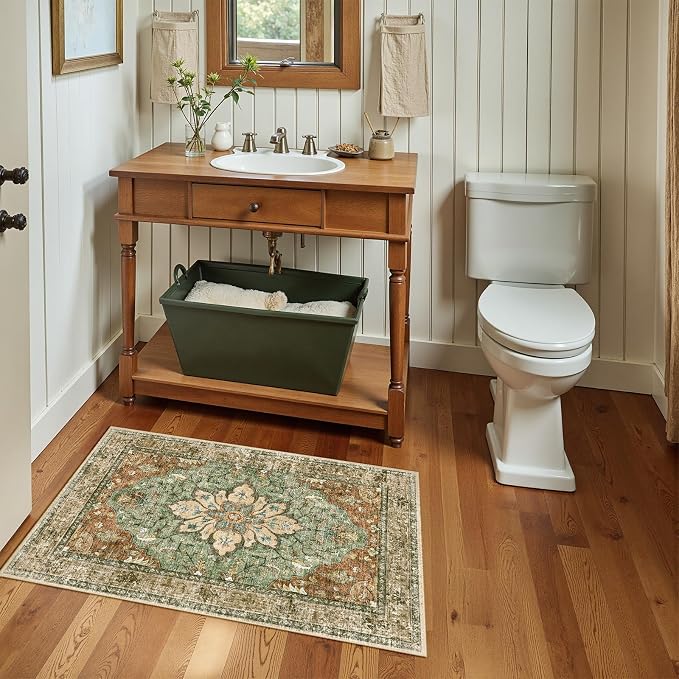 RELEANY Area Rugs 2'x3' Kitchen Rugs Entry Rug Small Rugs - Image 4