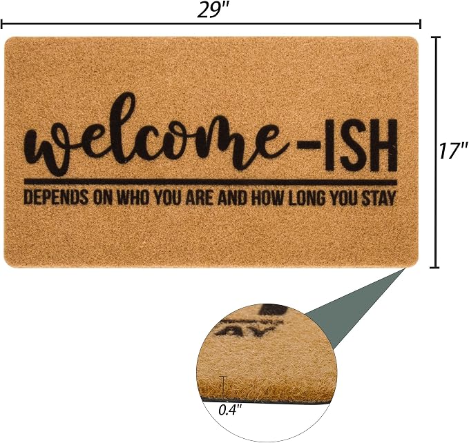 Eohak Welcome-Ish Front Door Mat - Image 3